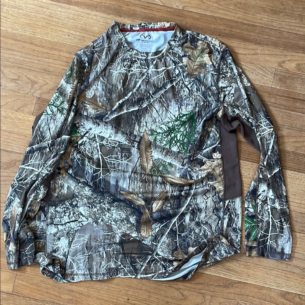Camouflage Long Sleeve Shirt